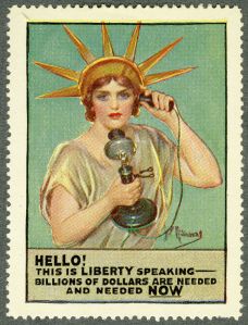 Liberty Calling. Philatelic Collections - Campbell-Johnson Collection, vol. 28 (c) British Library Board
